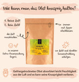 BRIX gevriesdroogde bananen | Natuurbananen, gedroogd 140 g | Great Taste Award voor gedroogd fruit, gedroogd | Niet-GMO, glutenvrij, veganistisch, geconserveerde vitaminen Naty Shop gedehydrateerde producten