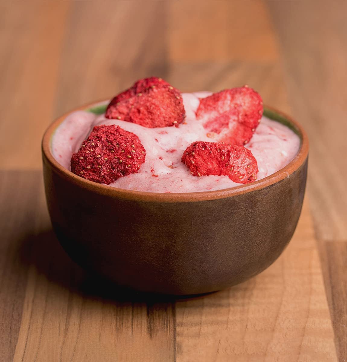 BRIX gevriesdroogde aardbeien | Natuuraardbeien 75 g | Great Taste Award voor gedroogd, gevriesdroogd fruit | Niet-GMO, glutenvrij, veganistisch, achtergehouden vitamines Naty Shop gedehydrateerde producten