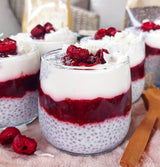 BRIX Gevriesdroogde bittere kersen | Natuurlijke gedroogde kersen 105g | Great Taste Award Gedroogd fruit, gedroogde bittere kersen | GMO-vrij, glutenvrij, veganistische vitaminen zijn geconserveerde gedehydrateerde producten van Naty Shop