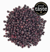 BRIX Gedroogde zwarte bessen | Gedroogde zwarte bessen 105 g | Great Taste Award, gedroogde zwarte bessen | Niet-GMO, glutenvrij, veganistisch, achtergehouden vitamines Naty Shop gedehydrateerde producten