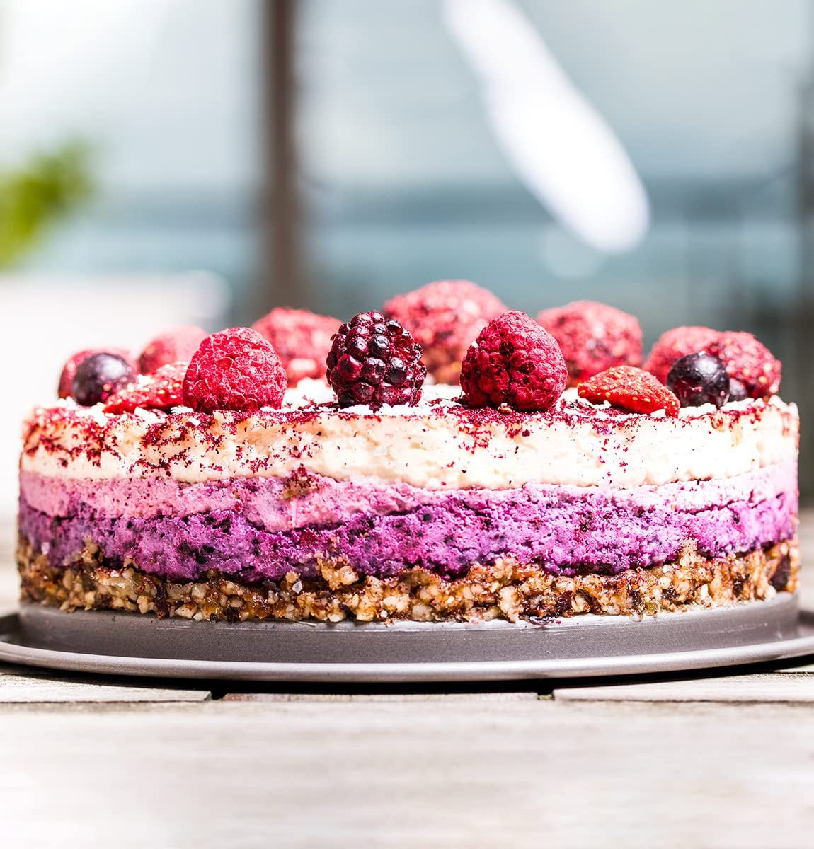 BRIX Gedroogde Frambozen | Natuurlijke framboos, gevriesdroogd 85 g | Great Taste Award voor gedroogd fruit | Niet-GMO, glutenvrij, veganistisch, geconserveerde vitaminen Naty Shop gedehydrateerde producten