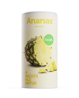 BUAH® Gevriesdroogde ananas | Ananaschips als tussendoortje of voor muesli en desserts | Ideale vervanger voor snoep | Veganistisch en zonder toegevoegde suiker | 100% gevriesdroogd fruit | 200 g Naty Shop gedehydrateerde producten 200 G