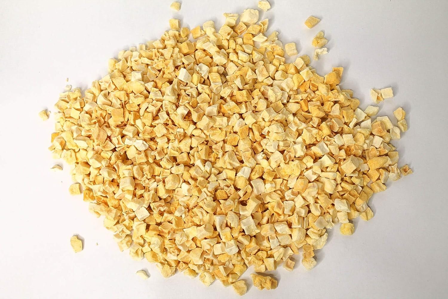 Gevriesdroogde mangostukjes 100g - Gevriesdroogd fruit - Gevriesdroogd gedroogd fruit - Gedroogde mango - Ideaal voor snacks, bakken, muesli, smoothies en desserts Gedroogde producten Naty Shop
