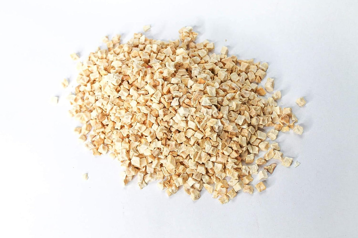 Gevriesdroogde appelstukjes 100g - Gevriesdroogd fruit - Gevriesdroogd gedroogd fruit - Gedroogde appels - Ideaal voor het bakken, decoreren van taarten, snacks, muesli en desserts Gedroogde producten Naty Shop