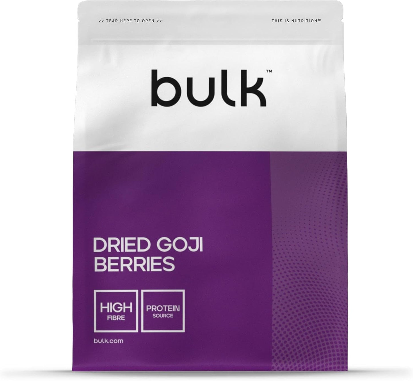Bulk gedroogde Goji-bessen, 500 g, verpakking kan variëren Naty Shop Gedehydrateerde producten Standaardtitel