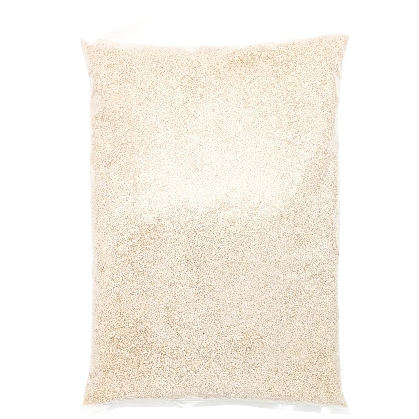 Biologische sesamzaadjes 3kg, rauwe biologische oliezaden, witte sesam, natuurlijk gepeld, ongebrand, bron van calcium en ijzer, voordeelpakket