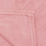 HOMLA Pluizige en warme rode fleecedeken - voor bank en bed Comfortabele deken Sofadeken Woonkamerdeken - gemakkelijk te onderhouden 150 X 200 cm Roze Bedden en Dekens Besuche den HOMLA-Store