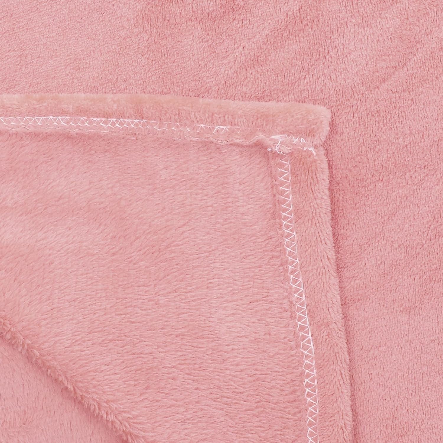 HOMLA Pluizige en warme rode fleecedeken - voor bank en bed Comfortabele deken Sofadeken Woonkamerdeken - gemakkelijk te onderhouden 150 X 200 cm Roze Bedden en Dekens Besuche den HOMLA-Store