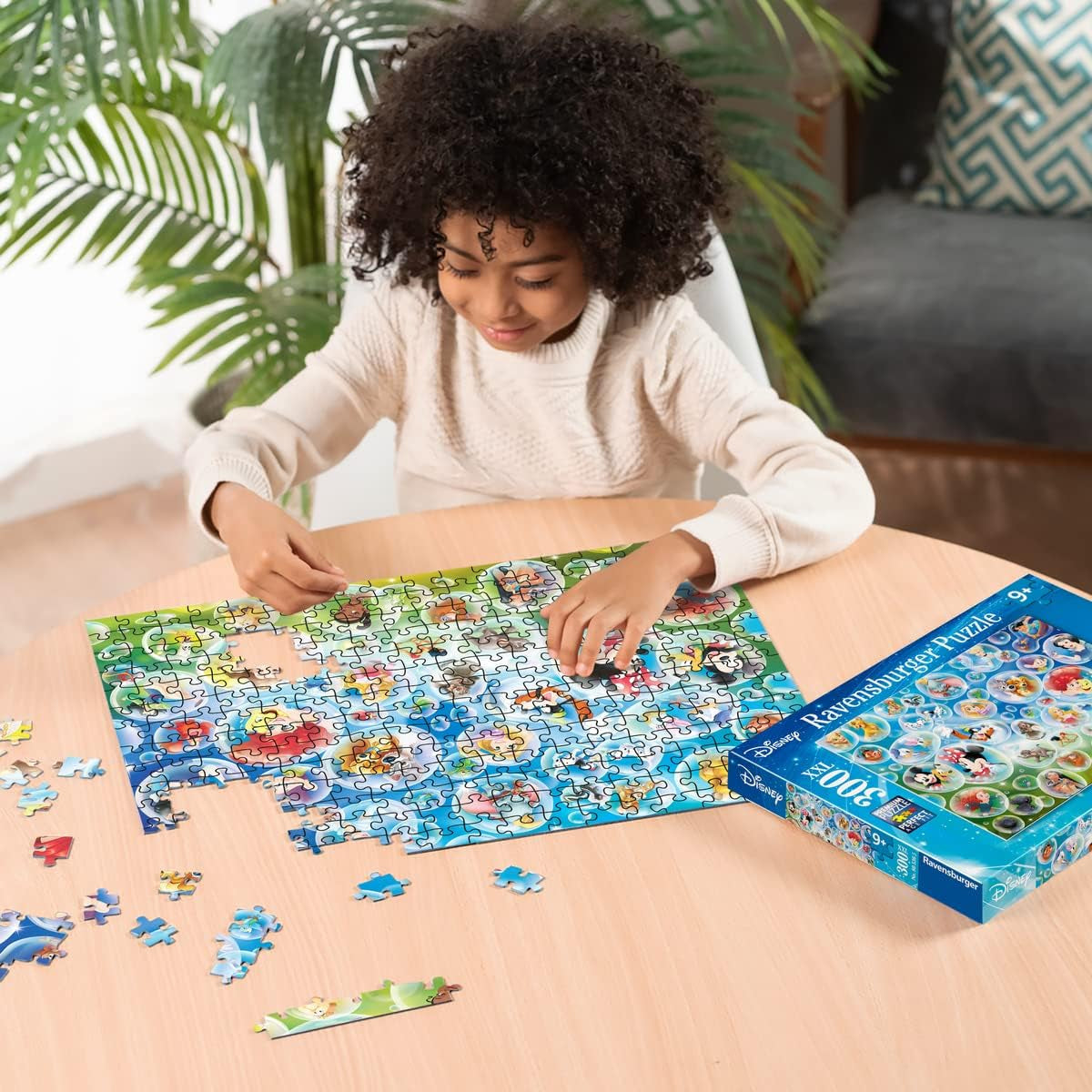Ravensburger Puzzel 80536 - Disney Zeepbellen, puzzel van 300 stukjes voor Disney-fans vanaf 9 jaar Puzzel Naty Shop