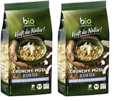 Krokante muesli met bessen Biozentrale | 375 g biologische Muesli | Ideaal voor het ontbijt en je kopje meeneemmuesli | Een alternatief voor mueslirepen