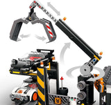 LEGO City schroothoop met auto's - speelgoed met schrootpers en kraan, 2 speelgoedauto's, 4 werkende minifiguren en kantoorgebouw - verjaardagscadeaus voor jongens en meisjes vanaf 8 jaar 60472 Besuche den LEGO-Store bouwsets