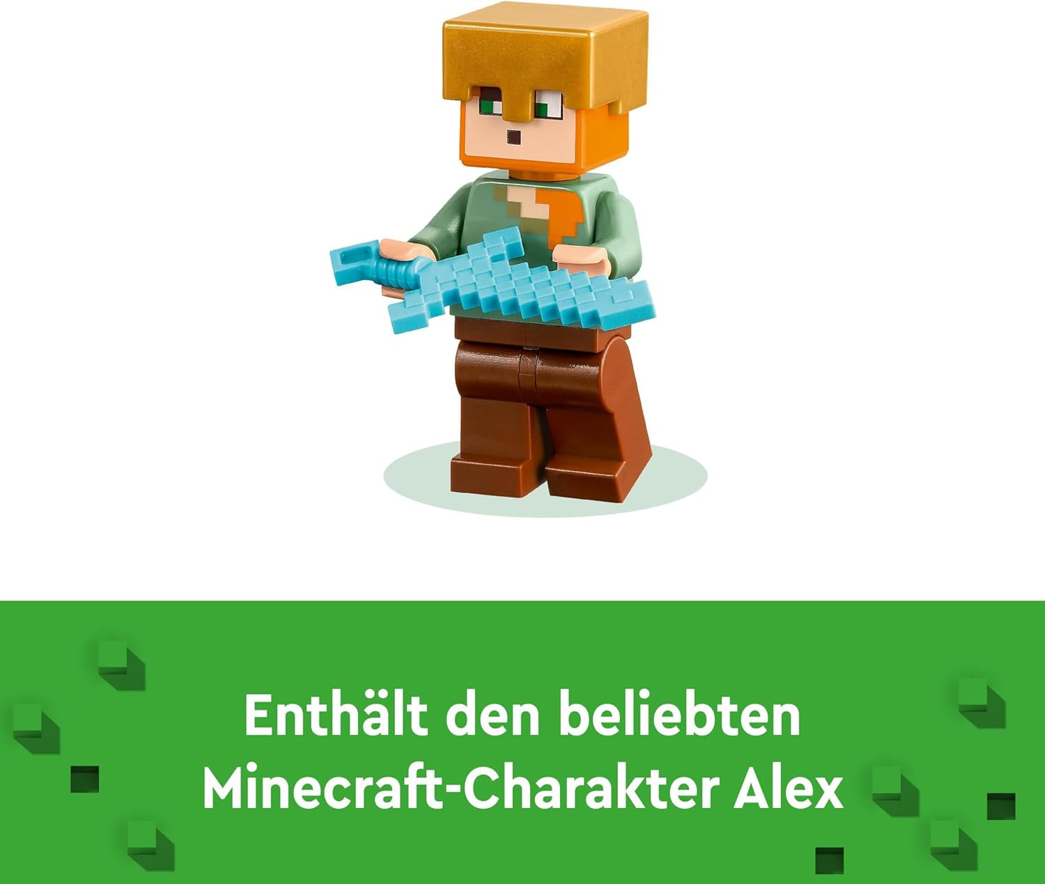 LEGO Minecraft The Armory speelset met heldenfiguren, speelgoedwapens en Alex-figuur, actiespeelgoed voor jongens en meisjes, cadeau voor gamers en kinderen vanaf 7 jaar oud 21252 Bouwsets Besuche in LEGO-Store
