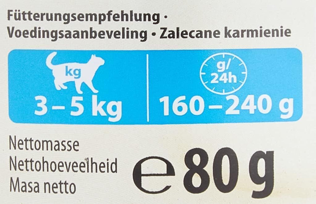 animonda Carny Adult Ocean Marine Variety No. 1 (12 x 80 g), natvoer voor volwassen katten, natvoer met malse visfilets, graanvrij en suikervrij kattenvoer