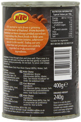- Bruine kikkererwten (uit blik), pakje van 12 (12 x 400 g)