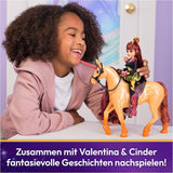 Unicorn Academy Valentina Doll - de originele pop uit de populaire Netflix-serie, is 24 cm hoog en heeft 5 accessoires voor fantasierijk rollenspel, voor kinderen vanaf 4 jaar