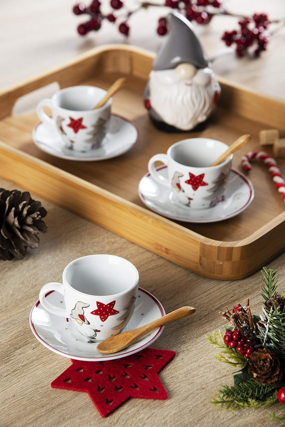 Excelsa Gnomo Peperkoek/Kerstkaas, Keramiek, 100 ml
