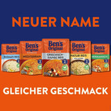 Ben's originele basmatirijst, gekookt in zak gedurende 10 minuten, 6 pakken (6 x 1 kg)