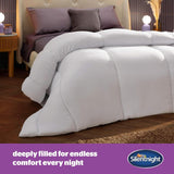 Silentnight Deep Sleep dekbed, wit, microvezel, wit, eenpersoonsbed Dekbedden en dekbedden Naty Shop
