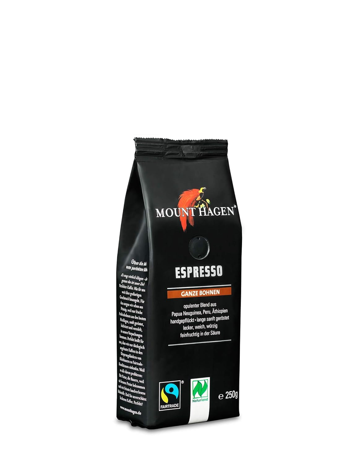 FT Naturland biologische espresso, 250 g hele bonen