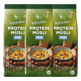 Biozentrale pure eiwitmuesli - 375g - Biologisch met honing - Als ontbijtgranen of als tussendoortje