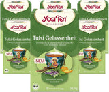 Yogi Tea - Tulsi Serenity, Ayurvedische kruidenthee, cafeïnevrij, Tulsi Blend - Heilige basilicum, zoethout en sinaasappel, Yogi-thee, 6-pack, 6 x 17 theezakjes (102 theezakjes)
