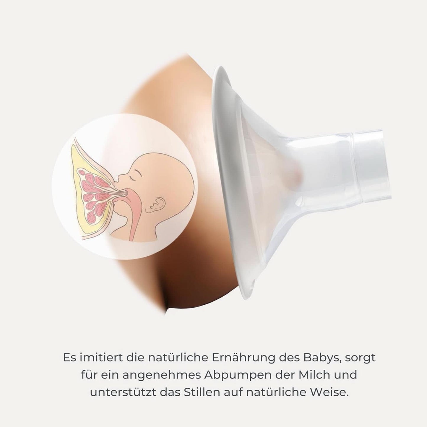 Nuvita Efficiënte dubbele afkolfset voor Materno Smart X - 1287KDX | Complete set accessoires, antikrampjesfles goedgekeurd door Aio Accesorii Hrana si Alattare Bebe Naty Shop