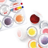 Scrapcooking - Set van 9 poedervormige kleurstoffen voor levensmiddelen - Blauw, Geel, Roze, Paars, Oranje, Limoengroen, Rood, Poederroze, Zwart - Eetbare kleurpoeder voor cakes, muffins, macarons - 4270