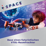 LEGO Technic Vtol Space Transporter LT81, ruimtebouwset, ruimtespeelgoed, ruimteschip, mini-rover speelset, cadeau voor jongens en meisjes vanaf 10 jaar oud 42181 Bouwsets Besuche in LEGO-Store