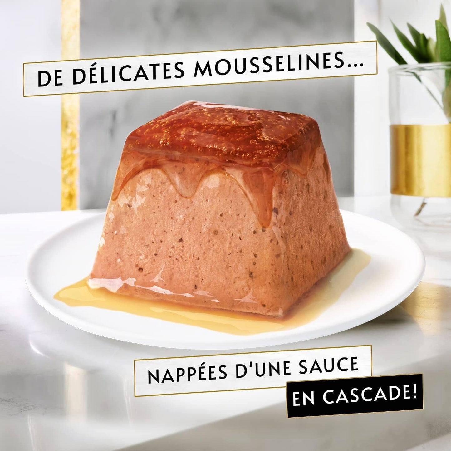 Revelations Mosselin met Kip en Saus | Maaltijden voor ontgroeide katten | 4 x 57 g