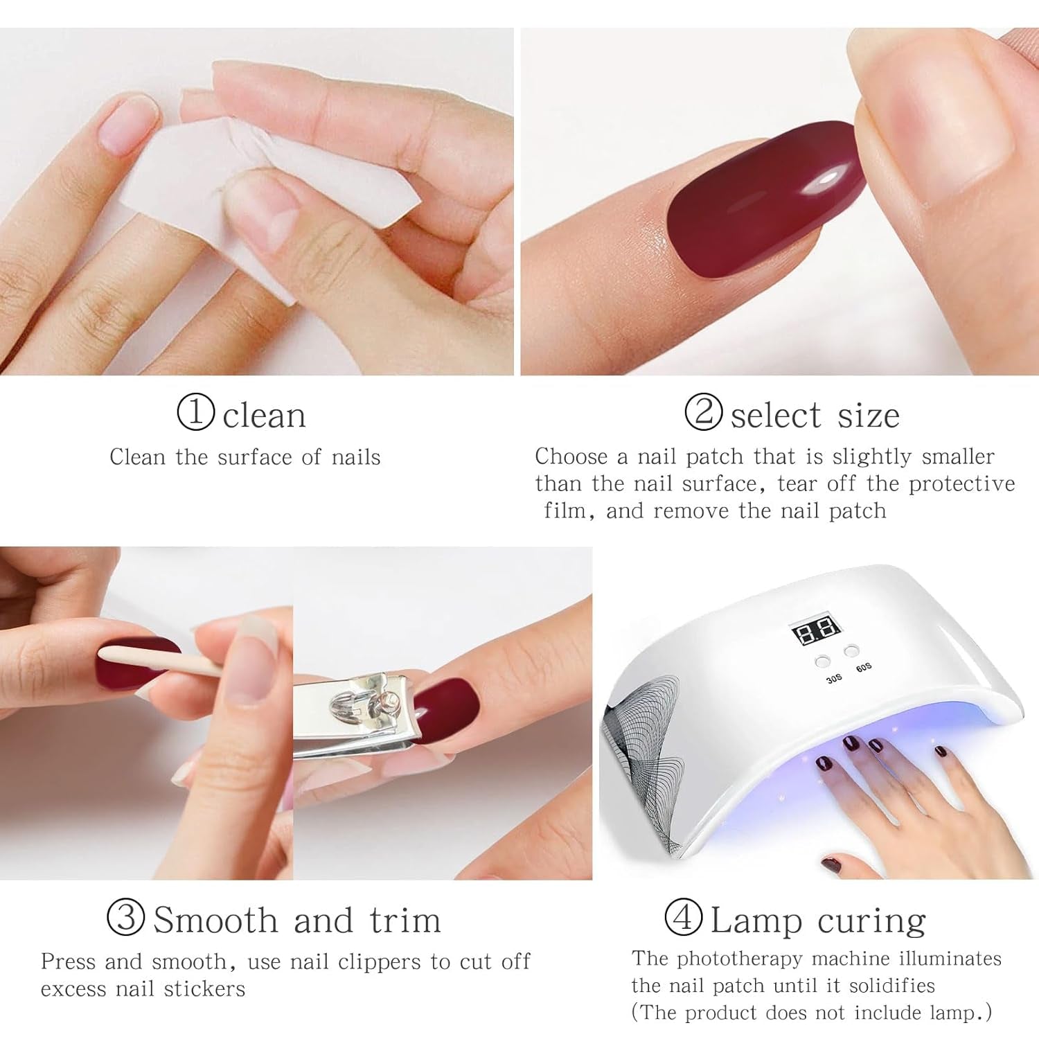 JMEOWIO Nagelfolie UV Hartend Schlange Stern UV Gel Nail Strips Nagelsticker Nagelaufkleber Nail Art Decoratie Nageldesign Zubehör