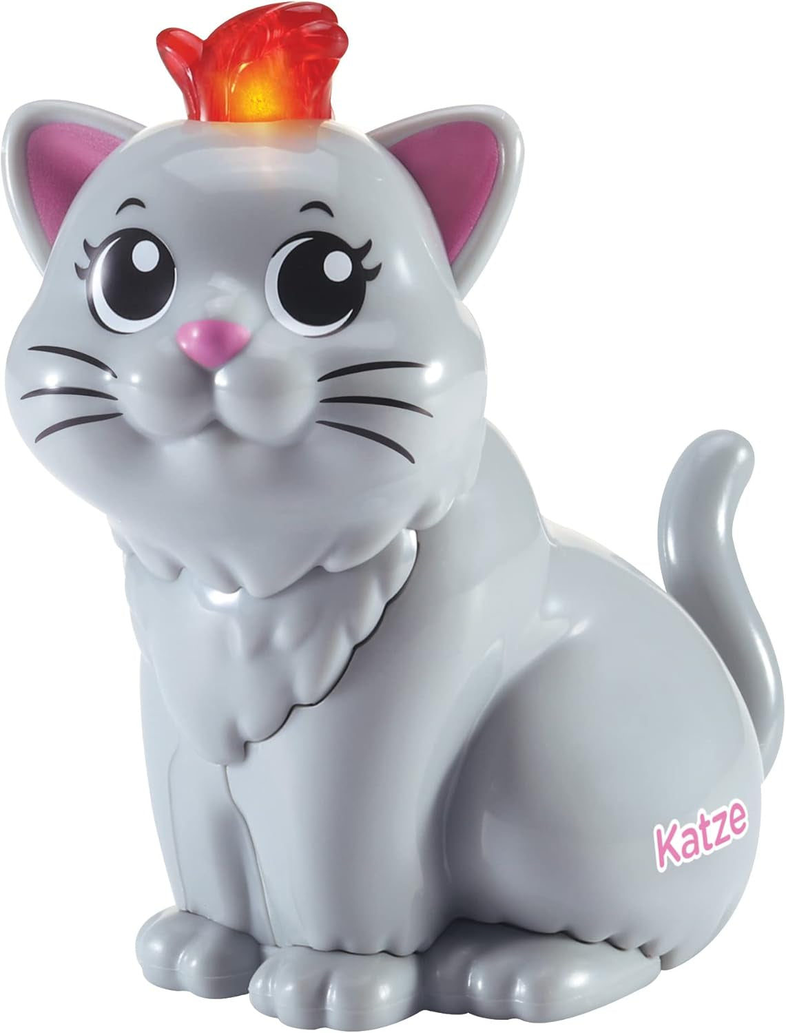 Vtech Tip Tap Babydieren - Kat - Interactief speelgoed met licht en muziek voor fantasierijk rollenspel - Voor 1-5 jaar oud babyspeelgoed Naty Shop Standaardtitel