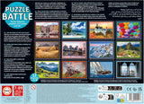 Educa - Puzzelgevechtslandschappen. Een authentieke strijd tussen de stukken | Wees de eerste die de puzzel voltooit om de winnaar te worden. Vanaf 7 jaar (20121) Puzzel Naty Shop