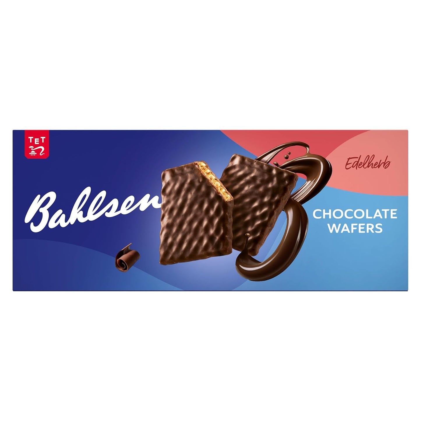 BAHLSEN Edelherb chocoladewafels - Edelherb chocoladewafel (1 x 97 g)