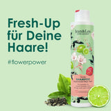 Jean & Len Green Tea & Lime vochtinbrengende shampoo, voor normaal tot vet haar, 300 ml Douche en bad Jean & Len Green Tea & Lime