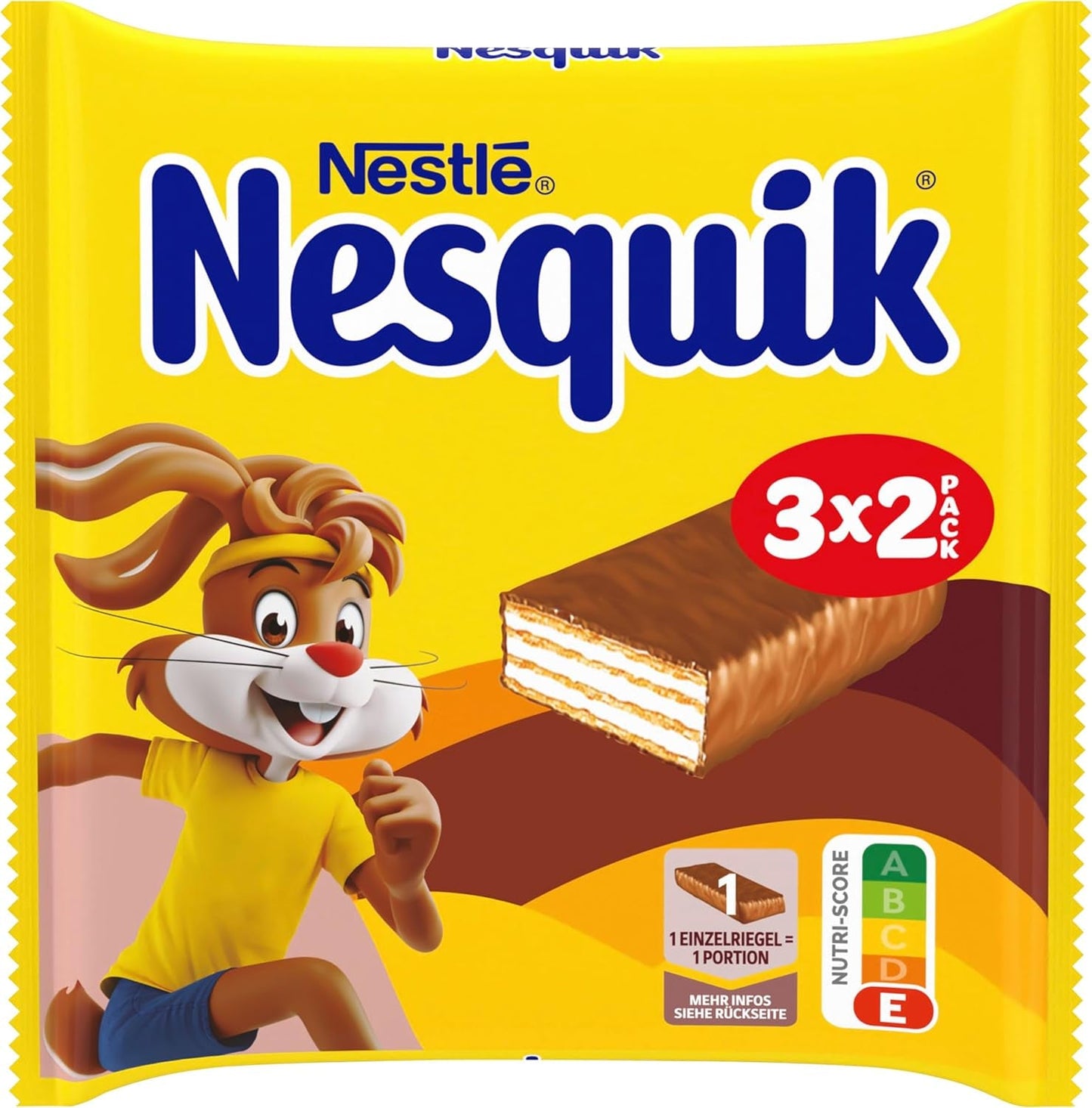 Nestlé Crunchy Wafel Heerlijke Melkchocolade Wafelreep Multi Pack 1 Pak (3x26g Elk)
