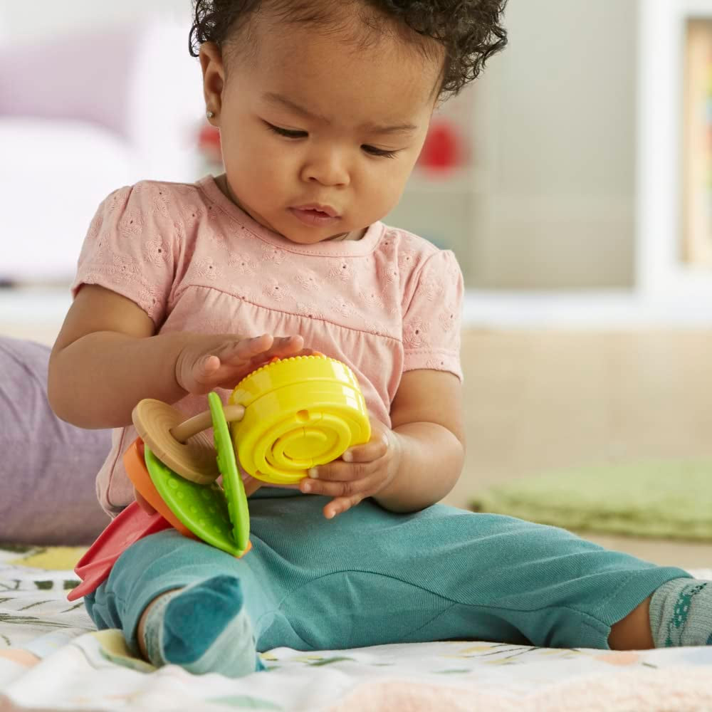Playskool Mijn eerste sleutels, zintuiglijk speelgoed met structuren en geluiden voor baby's vanaf 3 maanden (exclusief Amazon) Babyspeelgoed Naty Shop