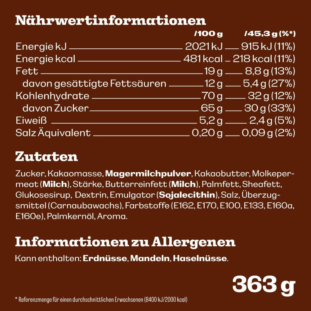 INHOUD: Zakje M&M'S chocolade van 363 gram, de beste kwaliteit dankzij de geselecteerde ingrediënten