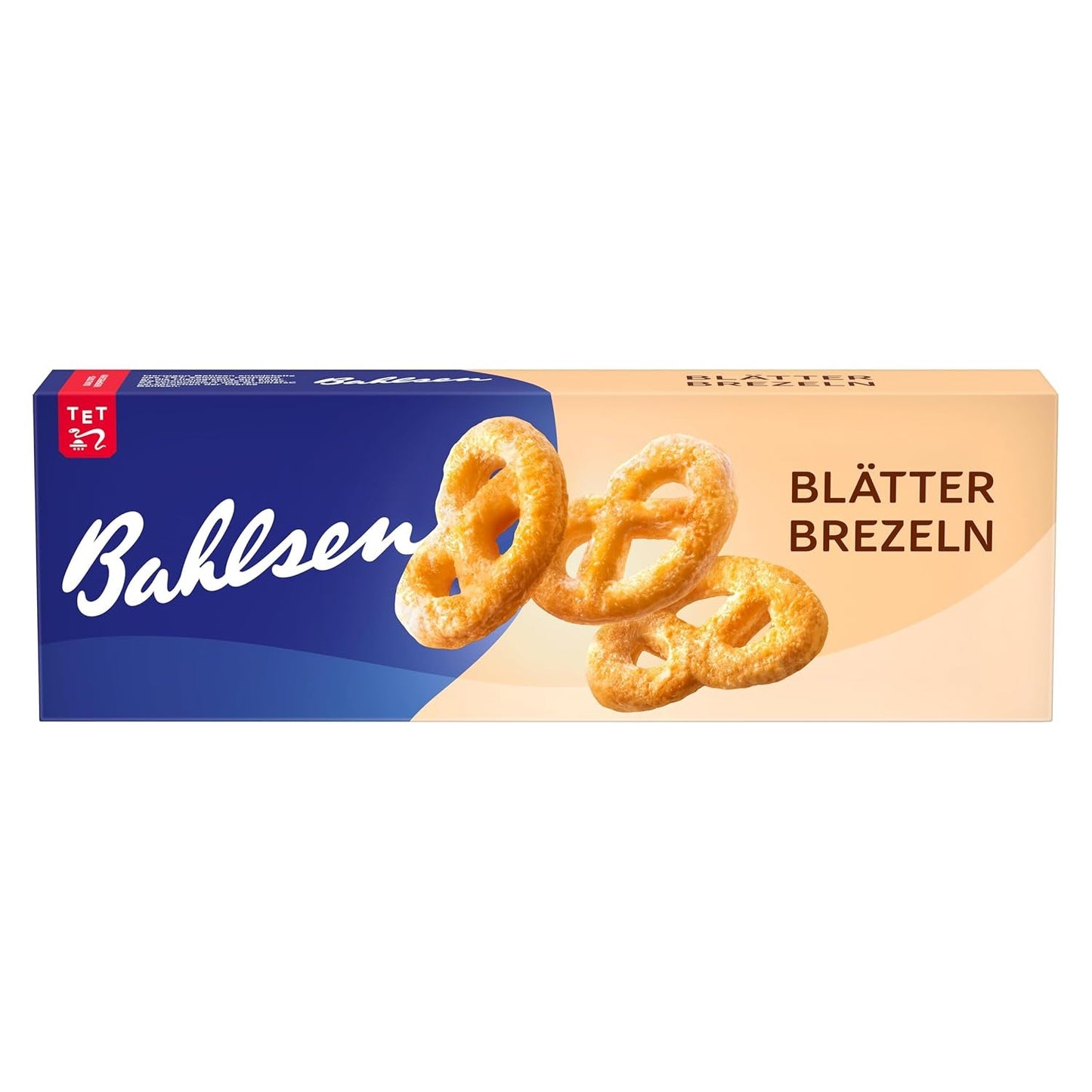Bahlsen bladerdeeg - Pak van 12 - Gekarameliseerd bladerdeeg in pretzelvorm (12 x 100 g)