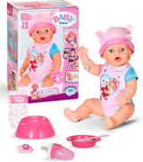 BABY Born Emma - babypop 43 cm - 10 functies inclusief accessoires en matras - Werkt volledig zonder batterijen - Geschikt voor kinderen vanaf 3 jaar