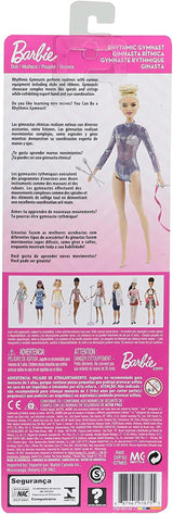 Barbie Je kunt alles zijn Serie Blond haar Ritmische gymnastiekaccessoires Pop inbegrepen Kindercadeau Speelgoed Leeftijd 3+ GTN65