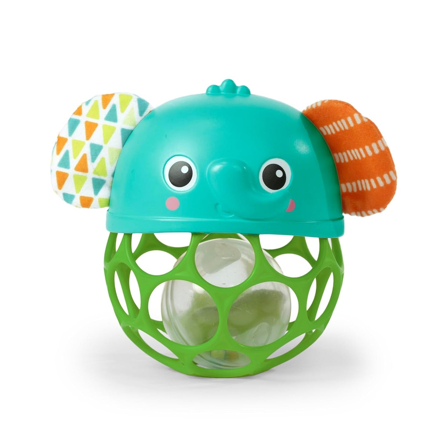 Bright Starts Giggle & Glow Bell Glow in the Dark Olifant Speelgoed Oball Gemakkelijk te vangen Newborn+ Unisex Babyspeelgoed Naty Shop Standaardtitel