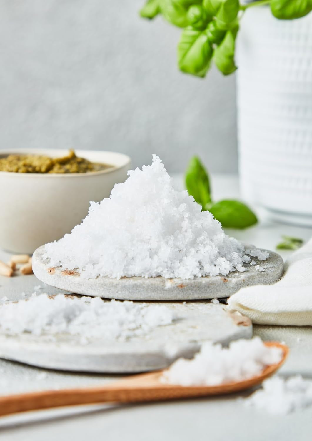 Fuchs Gewürze - Fleur de Sel | Edel toppingzout voor asperges, zeevruchten en vis | Meersalz in Premium Kwaliteit 100 g in wiederverschließbaren Gewürzglas