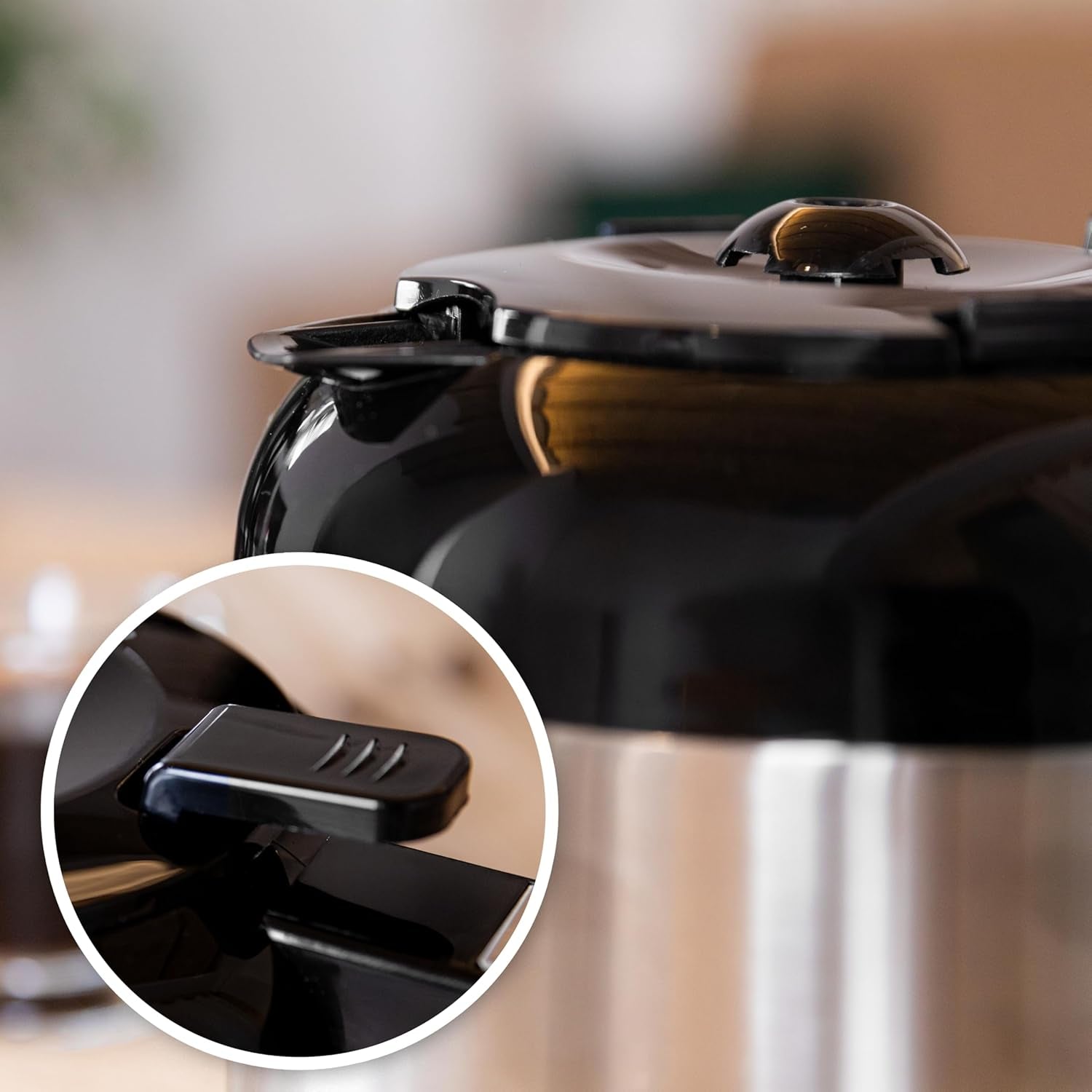 Cecotec Coffee 66 Drop & Thermo-drip koffiezetapparaat, 950 W, 1,2 l, 10 kopjes, ExtremeAroma-technologie, anti-druppelfunctie, waterniveau-indicator, herbruikbaar hoofdfilter, bescherming tegen oververhitting