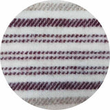 Toison D'Or hoek, 240 X 260 Cm, Wit/Aubergine/Bizet Dekbedden en dekbedden Naty Shop