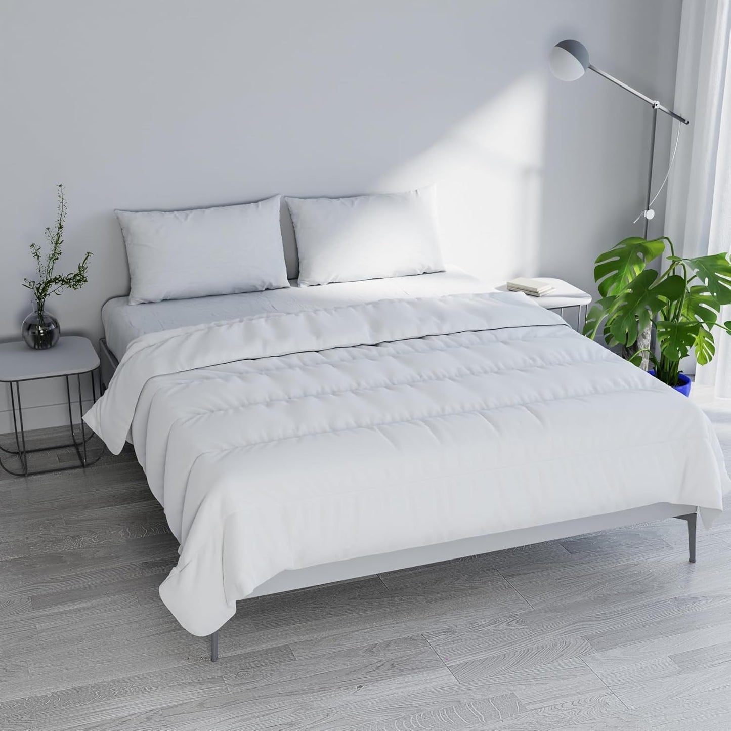 Prestige Quilt Made in Italy, zomer, wit, 250 X 200 Cm Quilts en quilts Naty Shop
