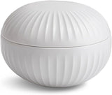Kähler Bonbonniere Ø12 cm Hammershøi Decoratie Deens design, wit Bewaardozen voor levensmiddelen Naty Shop Standaard titel