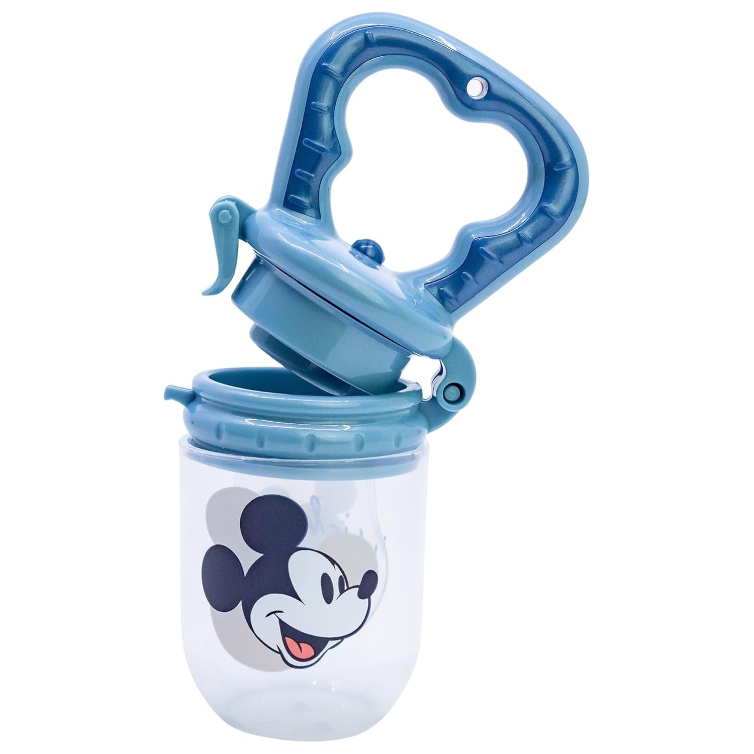 Tataway Disney Mickey Mouse babyfruitfopspeen gemaakt van BPA-vrij plastic met verstikkingsfunctie, wasbaar en herbruikbaar