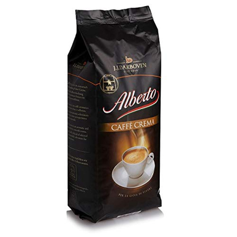 6 x Darboven Alberto Caffè Cream koffiebonen 1kg