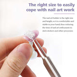 Nageldesignset - Premium trainingshand voor gelnagels, nagelaccessoires en kunstnagelset - Veelzijdige DIY-gelnagelset en nagelkunstaccessoires