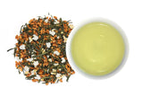 Genmaicha Japanse groene thee met geroosterde rijst, 50% Kagoshima Sencha, premium losse groene thee, traditionele mix, geen toegevoegde smaakstoffen, 100g | Wondertea Japanse groene thee Genmaicha